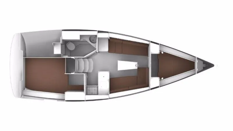 Rent a 9.99m Bavaria Cruiser 34 Sailing Yacht in Göcek - Fotoğraf 5