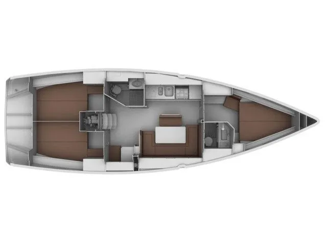 Göcek 12.35m Kiralık Tekne - Fotoğraf 2