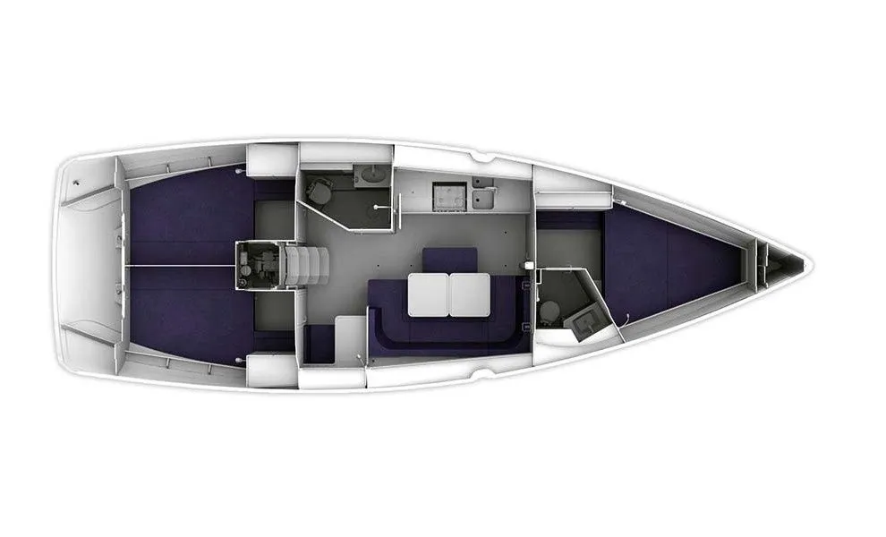 Rent a 12.35m Bavaria Cruiser 41 in Göcek - Fotoğraf 4