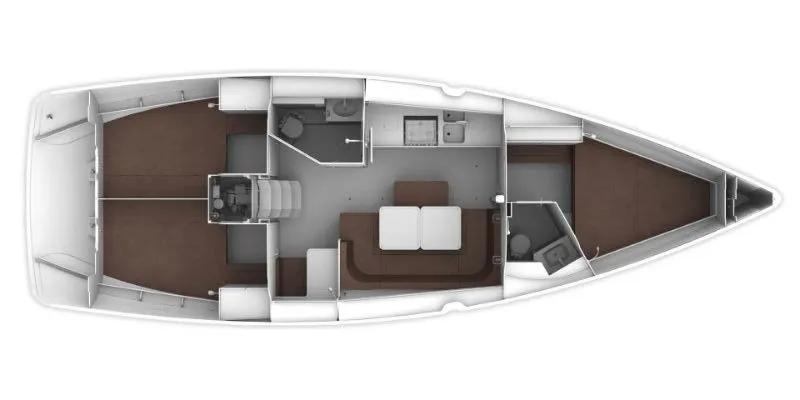 Göcek Kiralık Bavaria Cruiser 41 12.35m Yelkenli Yat - Fotoğraf 4