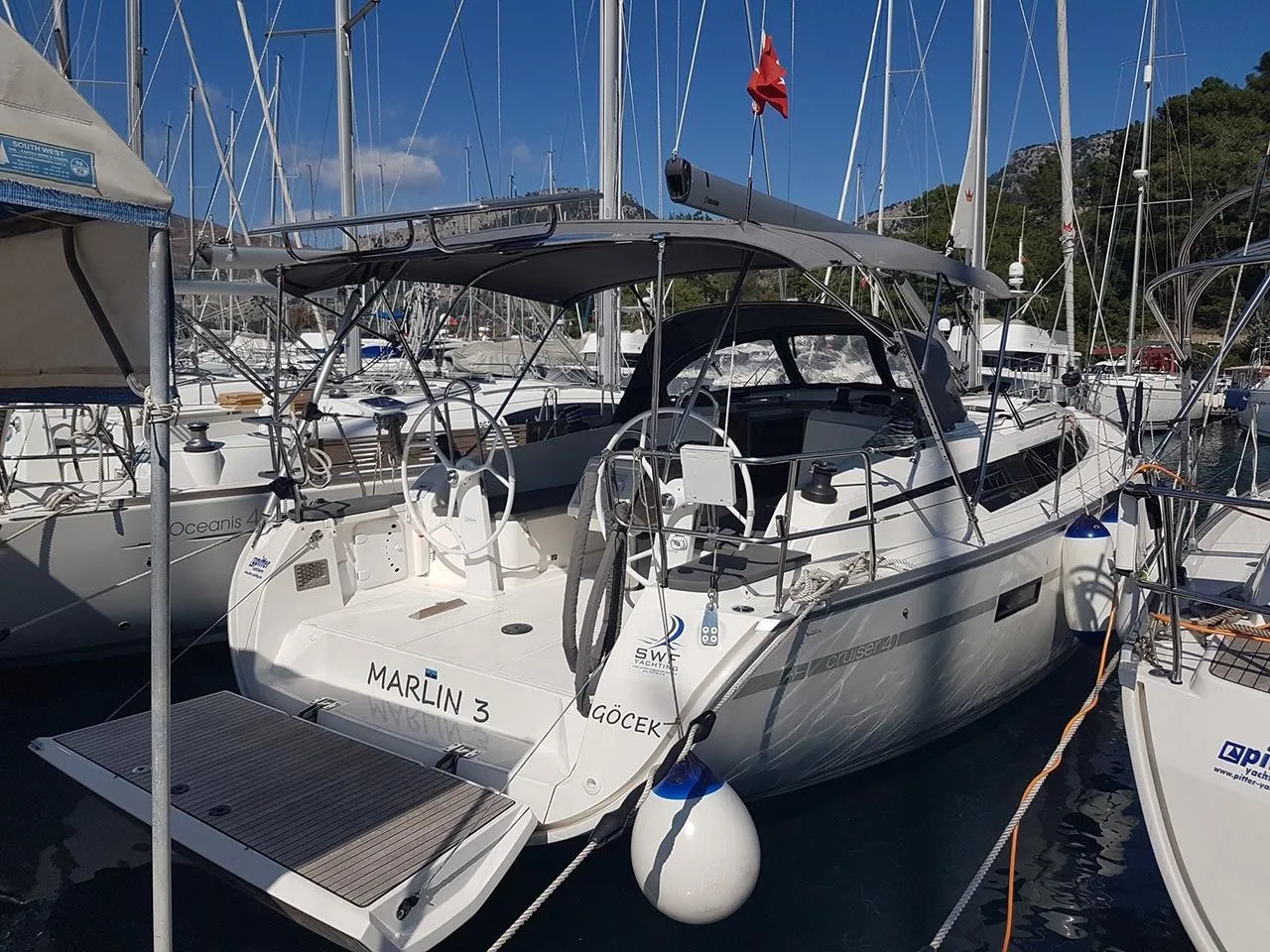 Göcek Kiralık Bavaria Cruiser 41 12.35m Yelkenli Yat - Fotoğraf 1