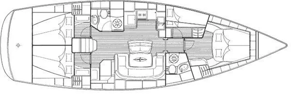 Fethiye Kiralık Bavaria Cruiser 46 14.4m Yelkenli Yat - Fotoğraf 2