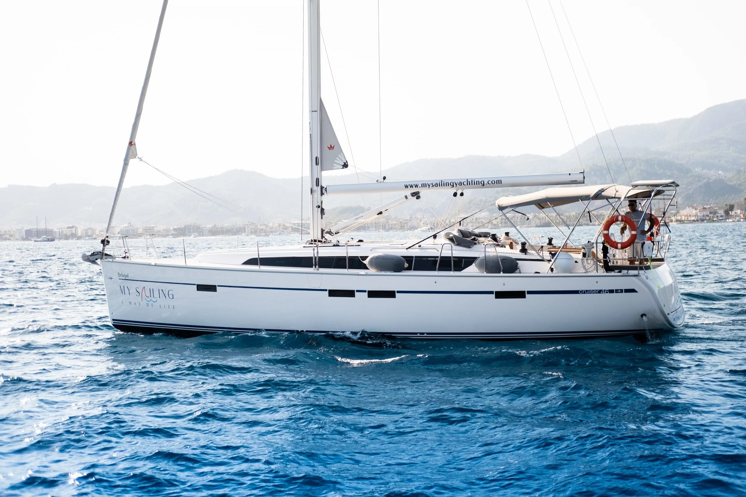 Marmaris 14.27m Kiralık Yelkenli Yat Bavaria Cruiser 46 - Fotoğraf 1