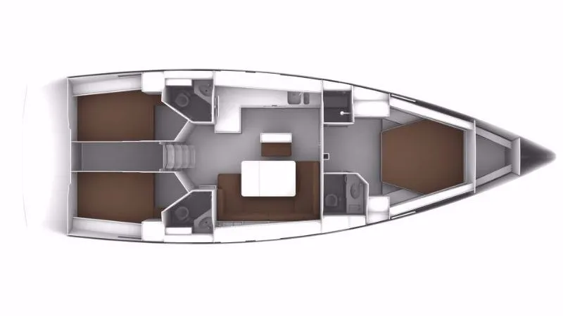 Göcek 13.6m Kiralık Bavaria Cruiser 46 - Fotoğraf 2