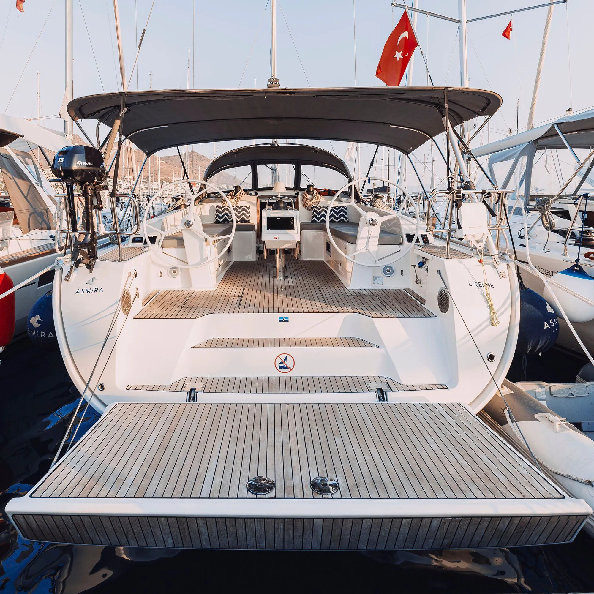 13.6м аренда парусная яхта Bavaria Cruiser 46 в Гёчек - Fotoğraf 3