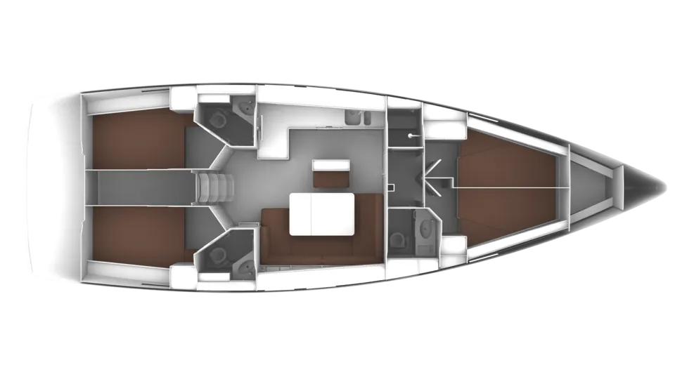 Charter a 14.27m Sailing Yacht Bavaria Cruiser 46 in Göcek - Fotoğraf 2