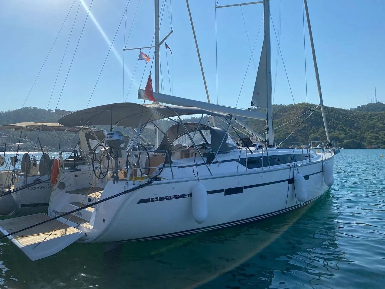 Взять в чартер 14.27м парусная яхта Bavaria Cruiser 46 в Фетхие - Fotoğraf 1