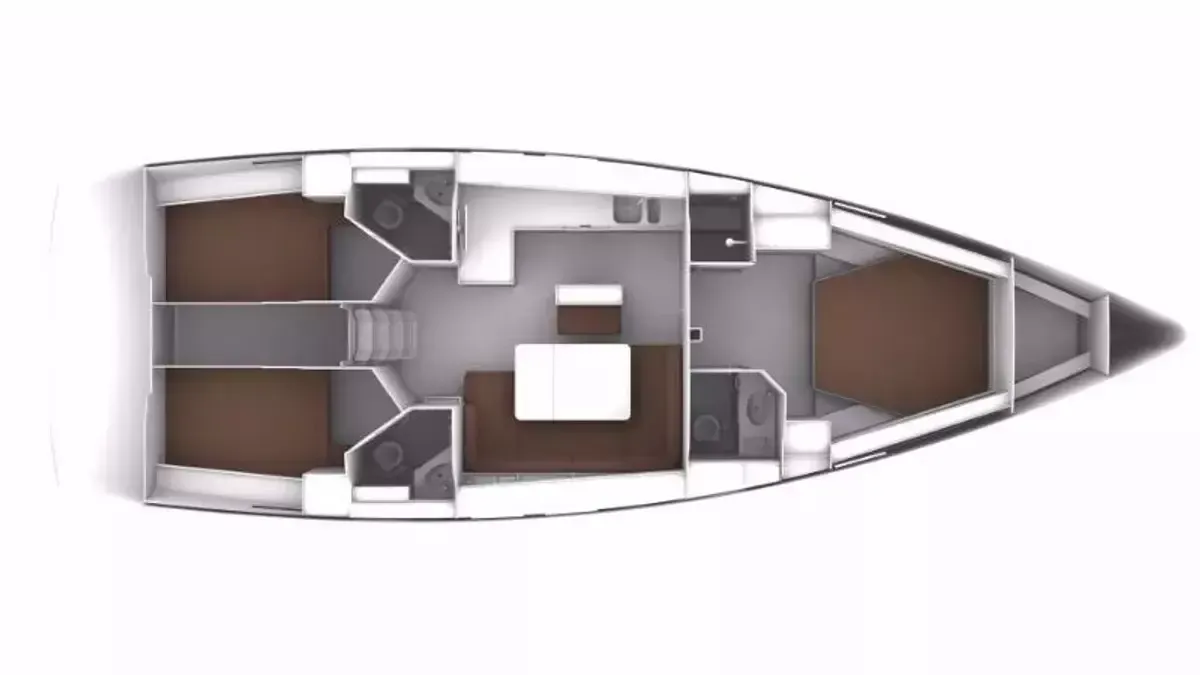 13.6м аренда Bavaria Cruiser 46 в Датча - Fotoğraf 2