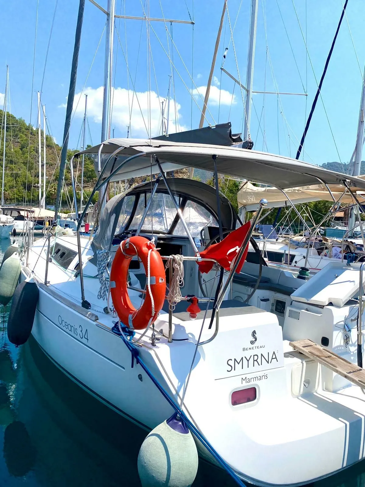 Smyrna Oceanis 34: 2024 Yelkenle Marmaris Keyfi - Fotoğraf 3