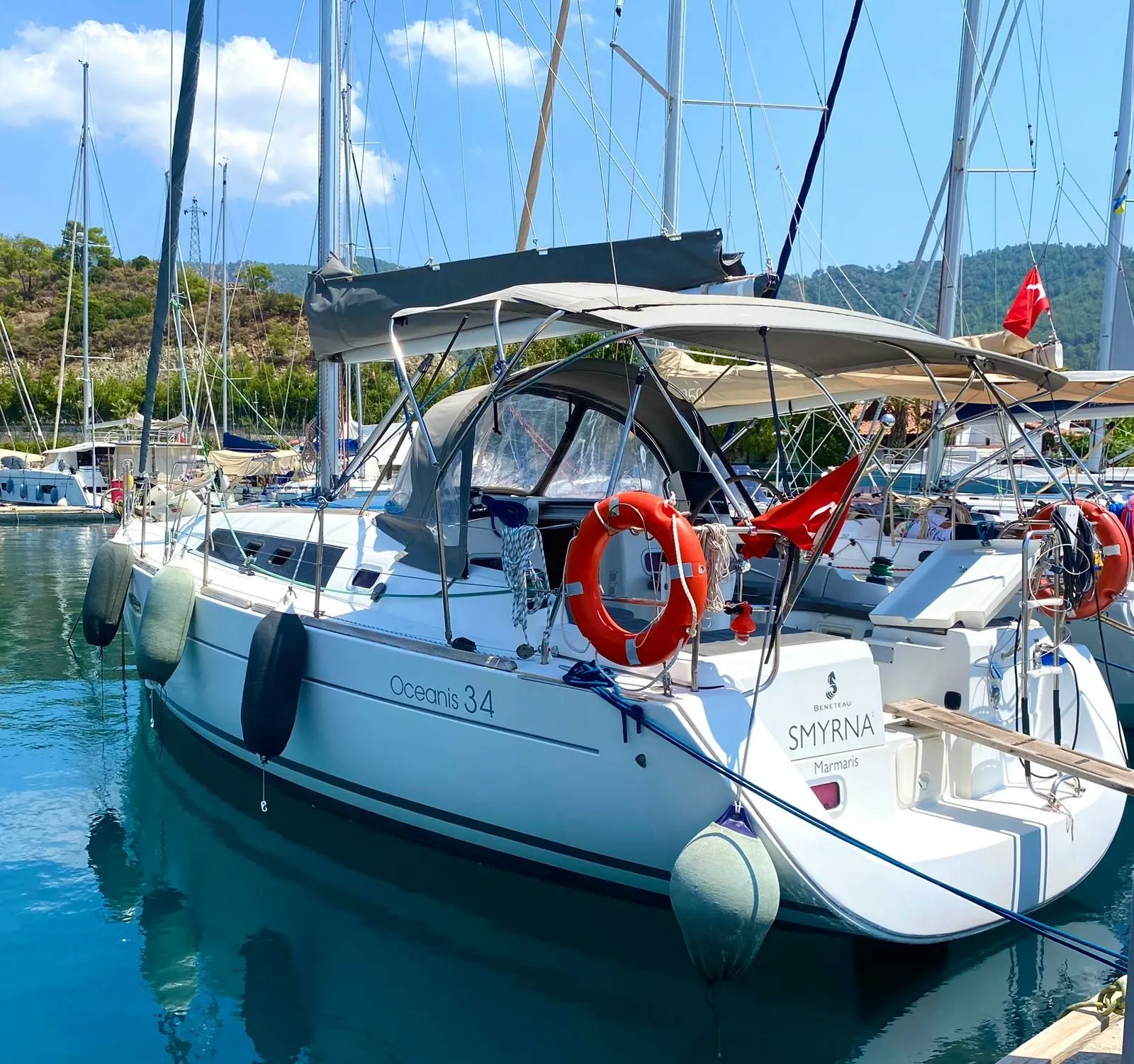 Smyrna Oceanis 34: 2024 Yelkenle Marmaris Keyfi - Fotoğraf 1
