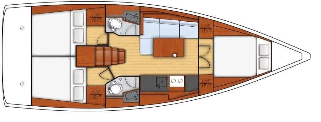 Explore Fethiye on a 11.6m Rental Beneteau Oceanis 38.1 - Fotoğraf 2