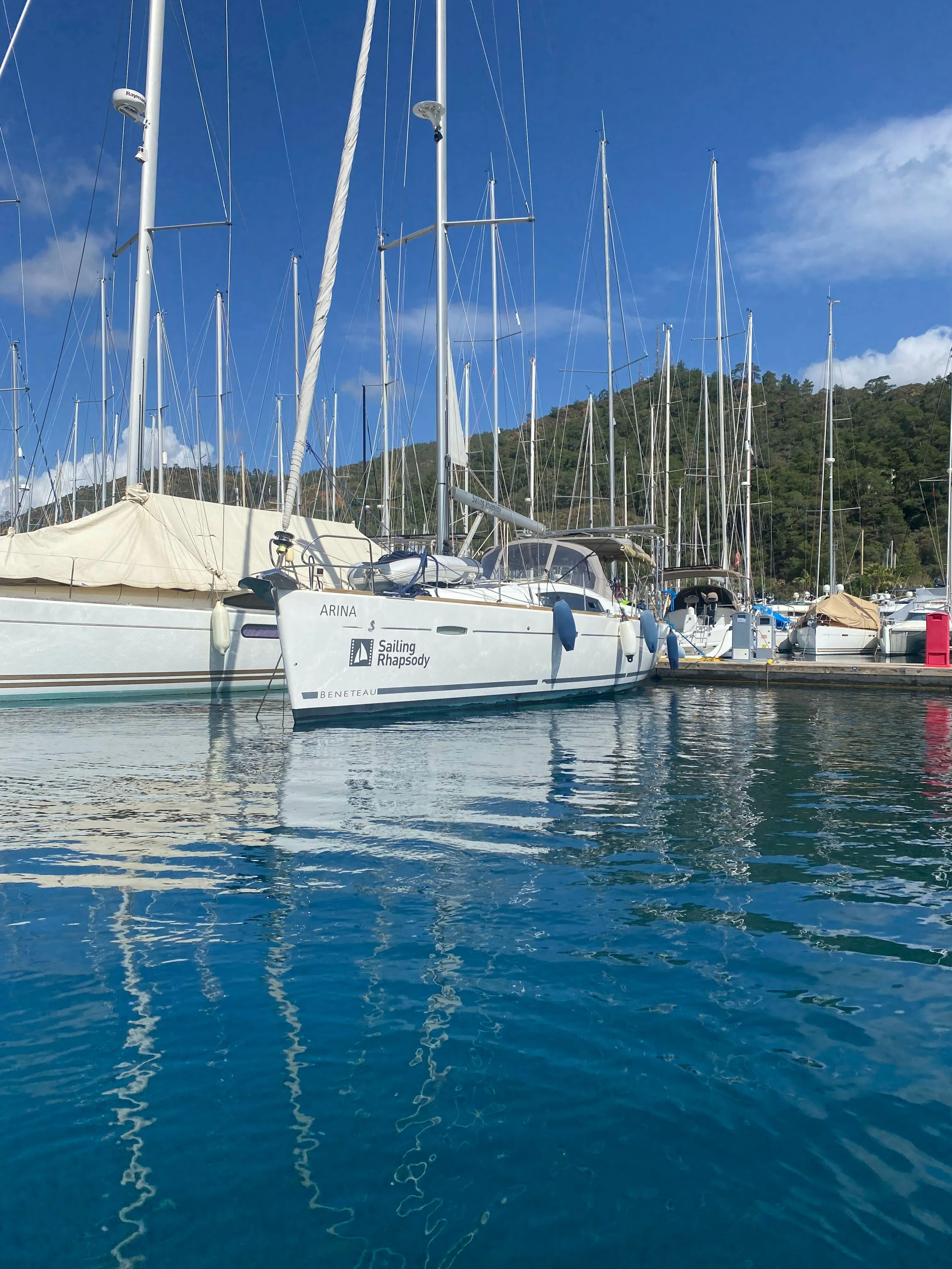 Marmaris 12.17m Kiralık 3 Kabinli Yelkenli Yat - Fotoğraf 1