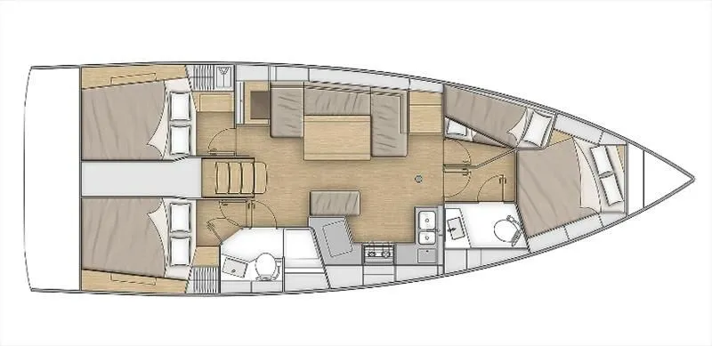12.43m Marmaris Boat Hire - Fotoğraf 2
