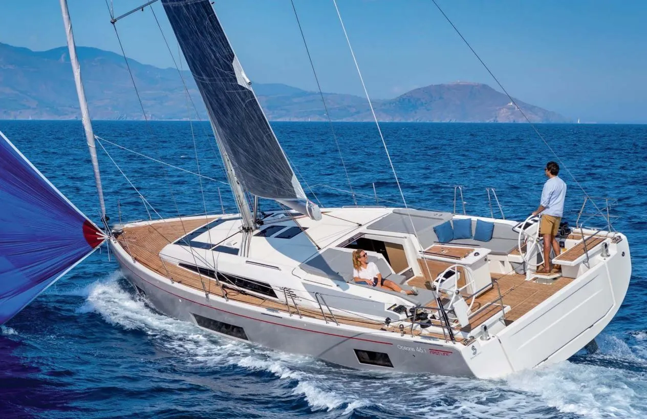 14.6м аренда парусная яхта Beneteau Oceanis 46.1 в Орхание - Fotoğraf 1