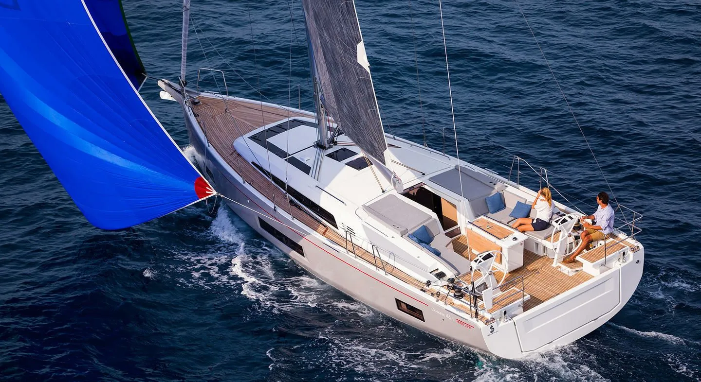 Арендуйте 14.6м Beneteau Oceanis 46.1 парусная яхта в Гёчек - Fotoğraf 1