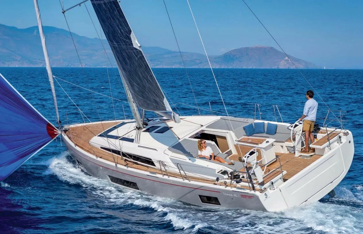 Арендуйте 14.6м Beneteau Oceanis 46.1 парусная яхта в Гёчек - Fotoğraf 4