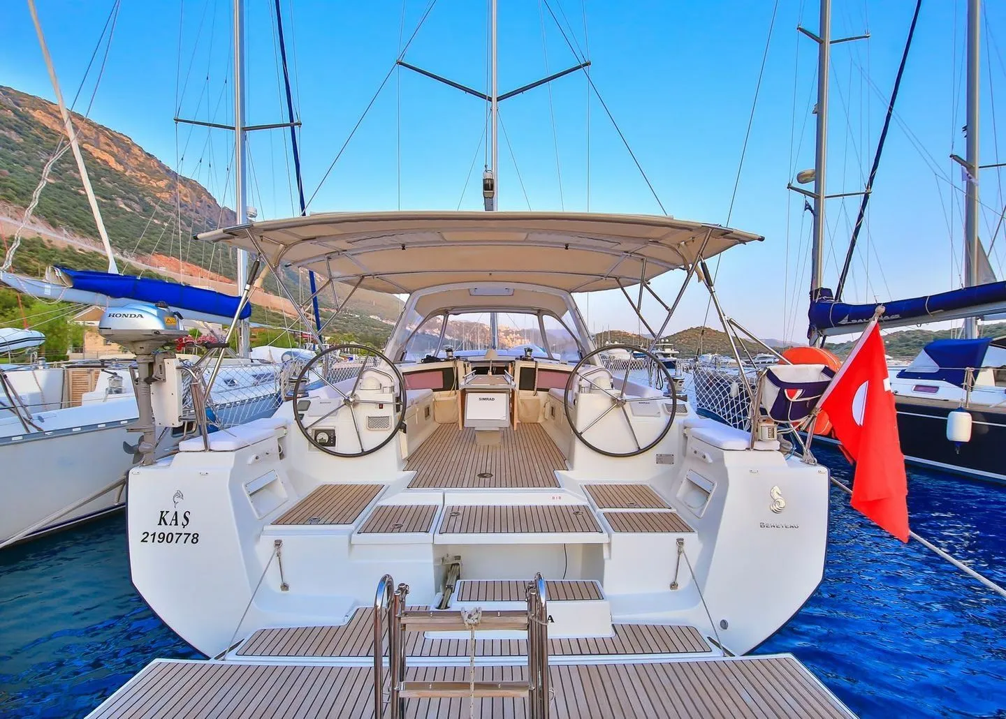 14.6m Kaş Boat Hire - Fotoğraf 3