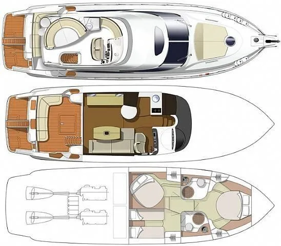 Bodrum Kiralık 3 Kabinli 15.25m Motoryat - Fotoğraf 2