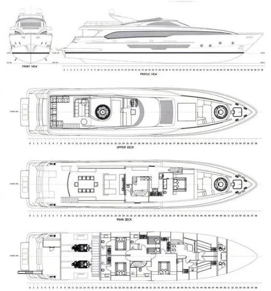 Charter a 38m Motor Yacht in Bodrum - Fotoğraf 2