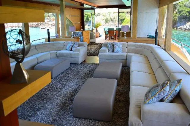 Bodrum 47.5m Kiralık 5 Kabinli Motoryat - Fotoğraf 5