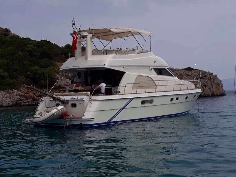 16m Bodrum 3 Cabin Motor Yacht Hire - Fotoğraf 1