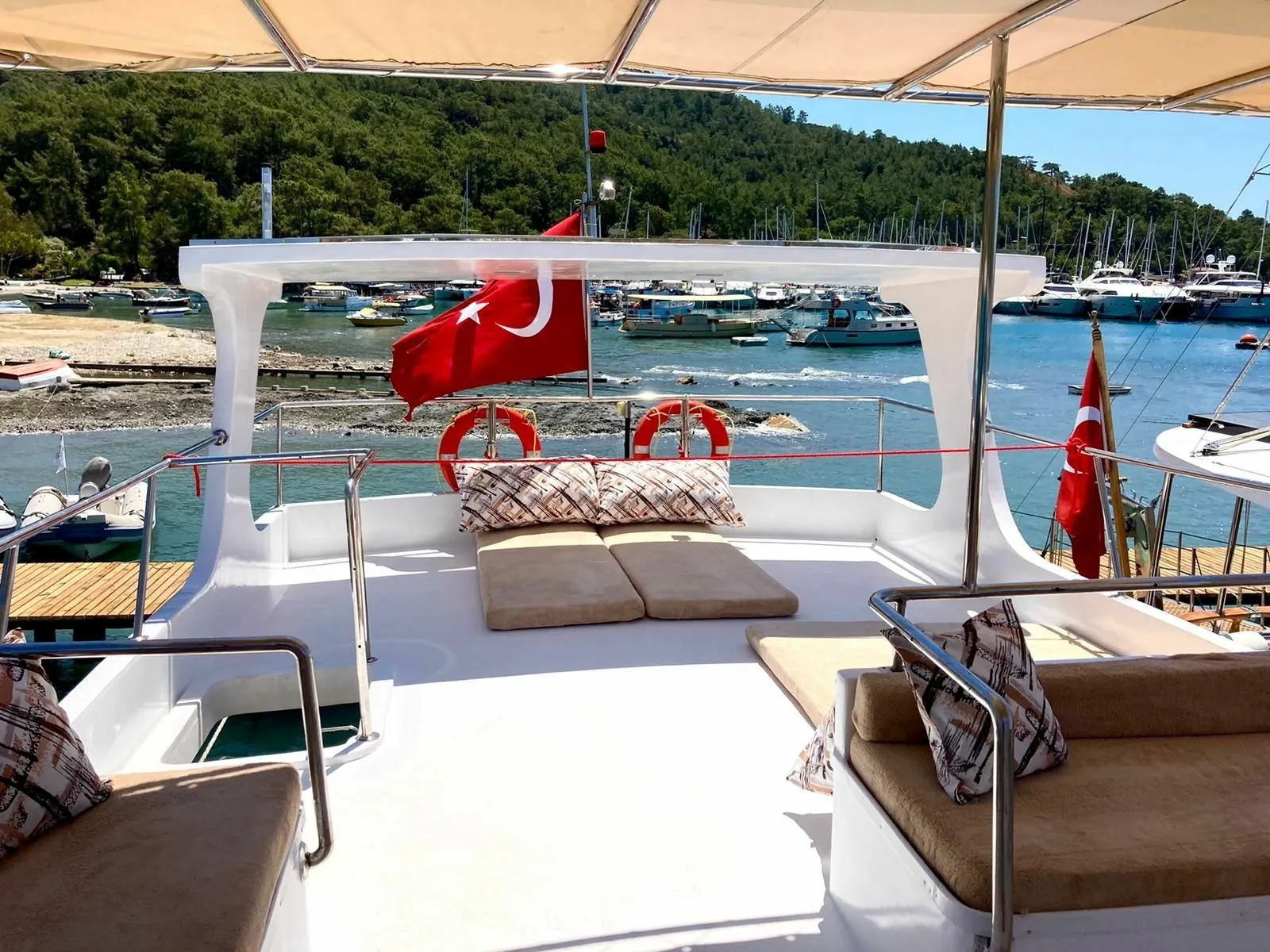Göcek 16m Kiralık Motoryat - Fotoğraf 5