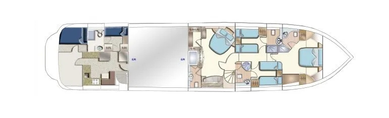 Fethiye Kiralık 4 Kabinli 26m Motoryat - Fotoğraf 2