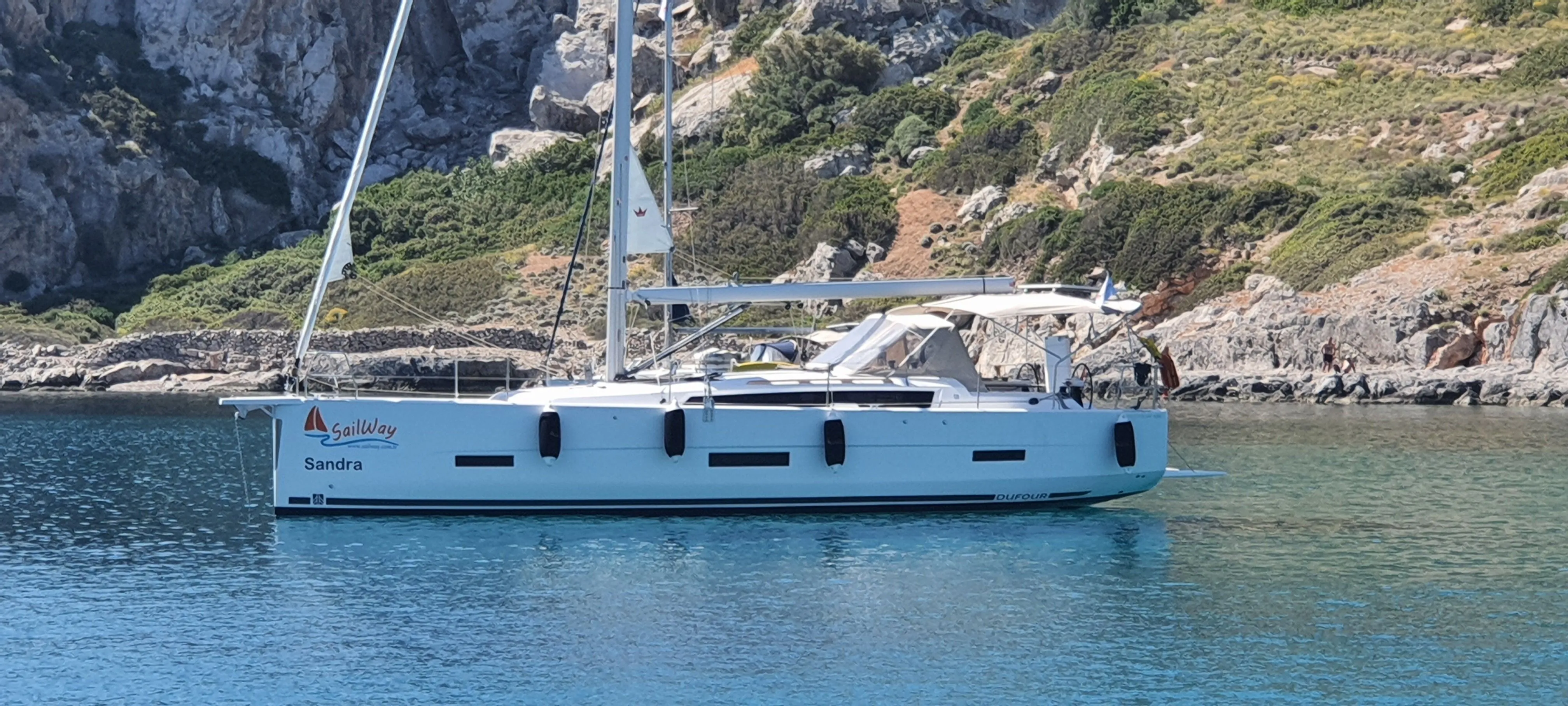 Marmaris 13.24m Kiralık Dufour 430 Yelkenli Yat - Fotoğraf 4