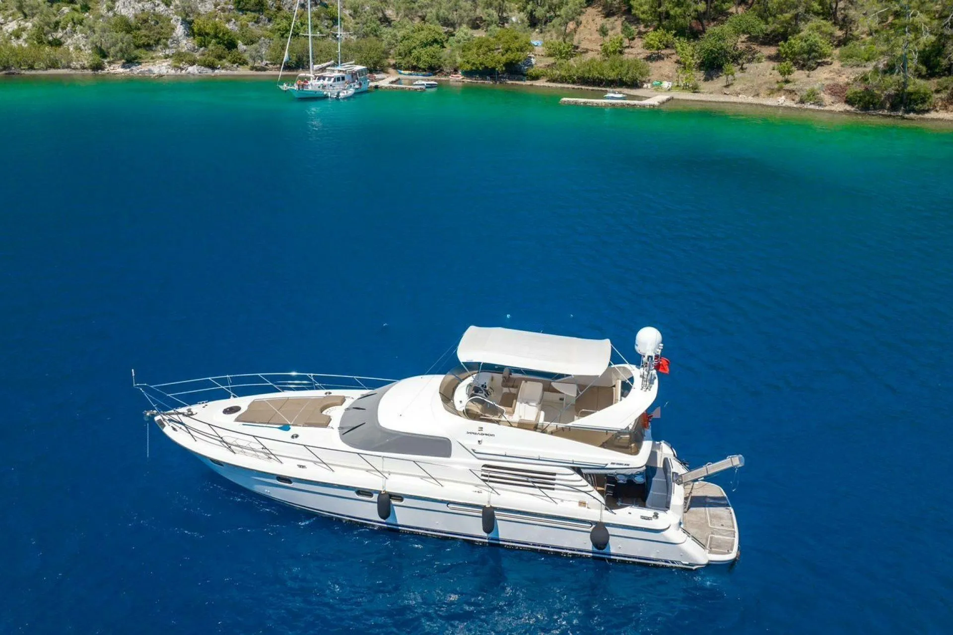 Göcek 18m Kiralık Motoryat - Fotoğraf 2