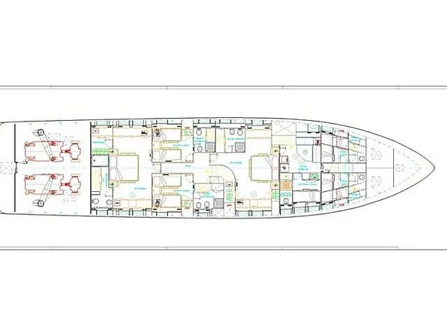 Bodrum 35.5m Kiralık Motoryat Falcon 115 - Fotoğraf 2