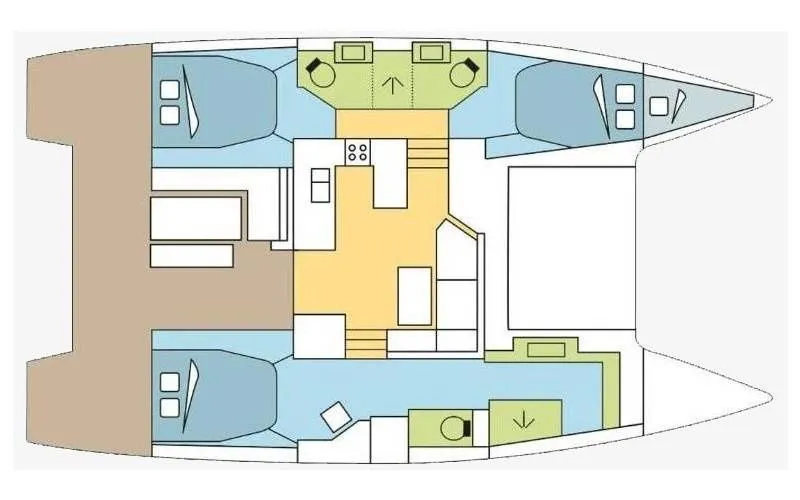 Marmaris 12.75m Kiralık Tekne - Fotoğraf 2