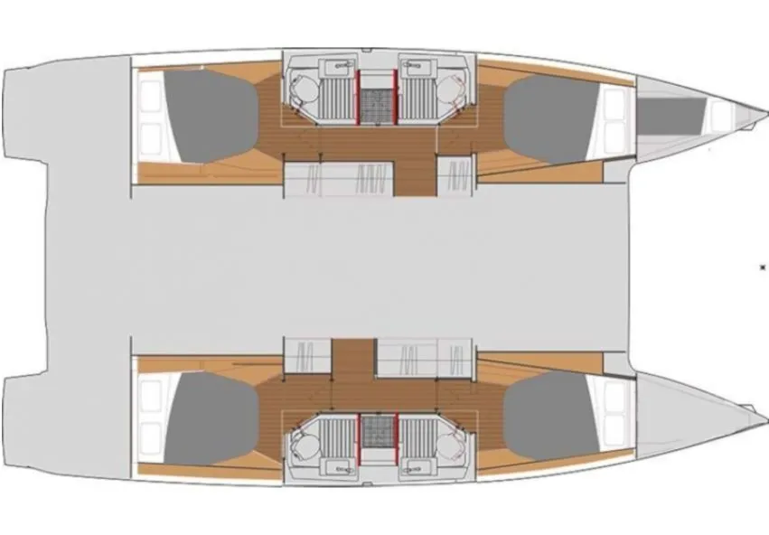 12.58m Fethiye Boat Hire - Fotoğraf 2