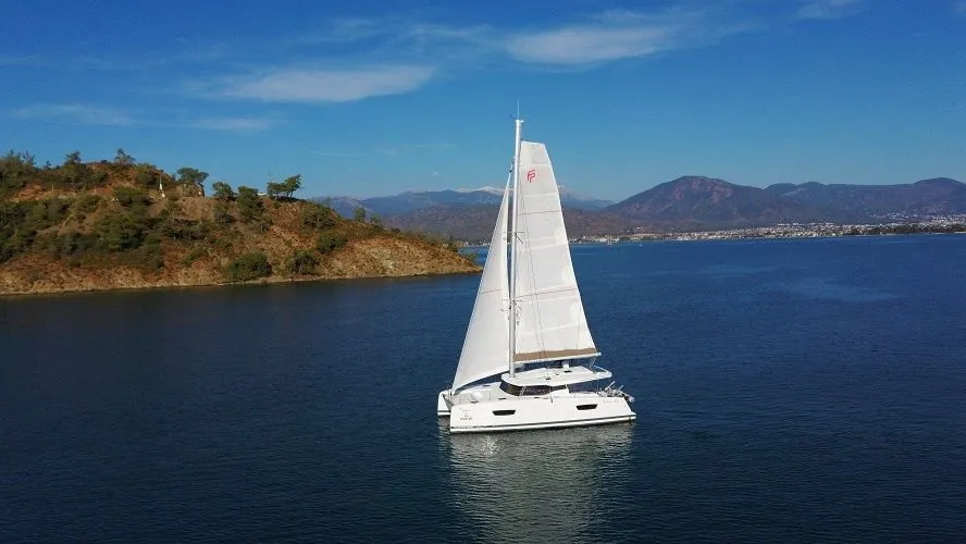 12.58m Fethiye Catamaran Hire - Fotoğraf 4