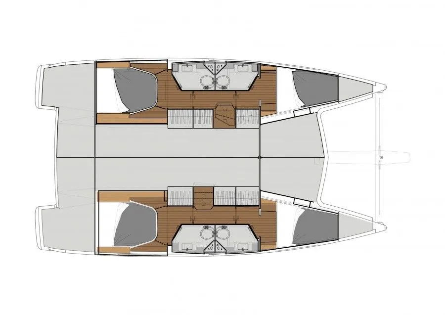 Rent a 11.73m Fountaine Pajot Lucia 40 in Marmaris - Fotoğraf 2