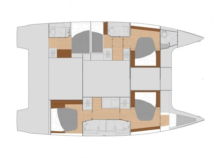 Explore Marmaris on a 13.94m Rental Fountaine Pajot Saona 47 - Fotoğraf 2
