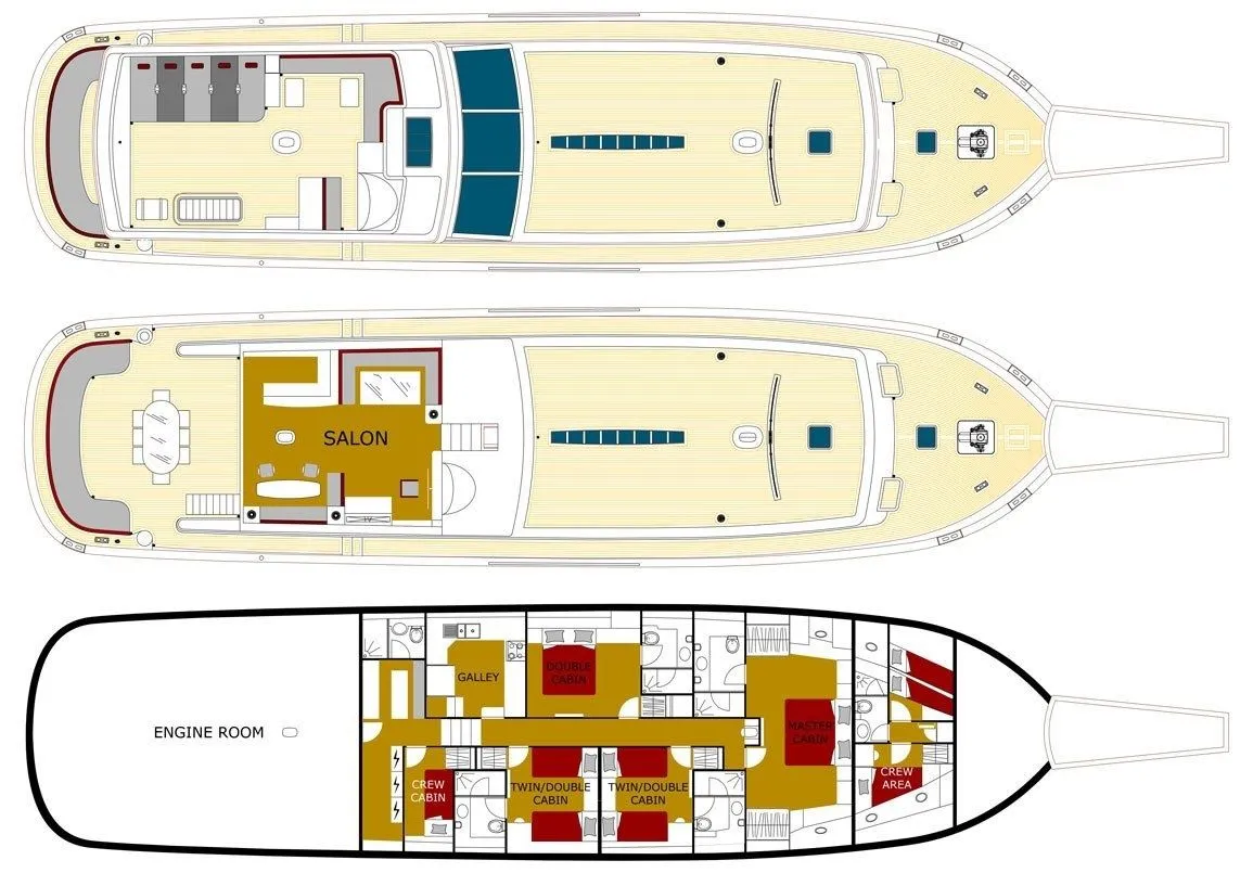Explore Bodrum on a 31.6m Rental Gulet - Fotoğraf 4