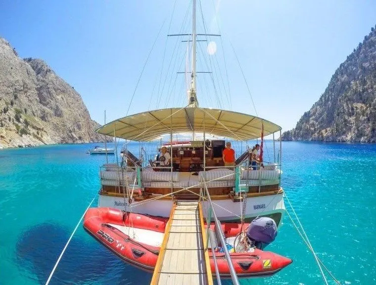 32m Göcek 8 Cabin Gulet Hire - Fotoğraf 4
