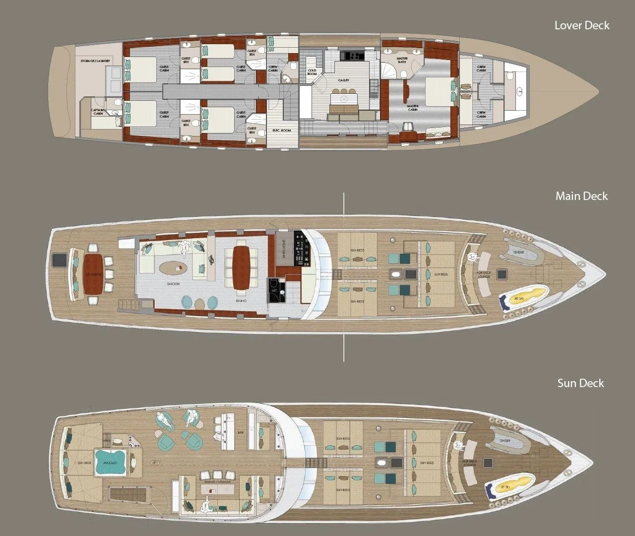 Explore Bodrum on a 33.7m 5 Cabin Gulet Rental - Fotoğraf 2