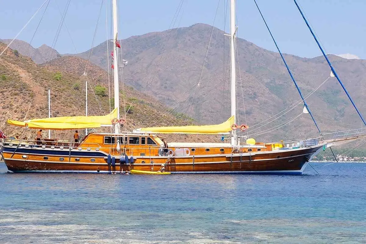 Bodrum 34m Kiralık 8 Kabinli Gulet - Fotoğraf 1