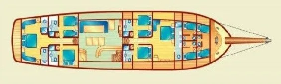 Чартер 34м яхты в Бодрум - Fotoğraf 5