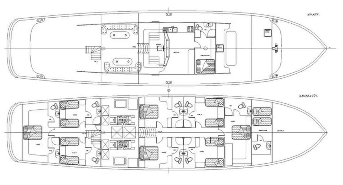 35m Marmaris Gulet Hire - Fotoğraf 2