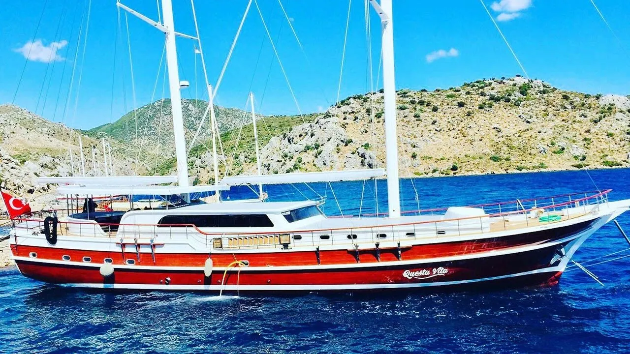 Marmaris 36m Kiralık 6 Kabinli Gulet - Fotoğraf 3