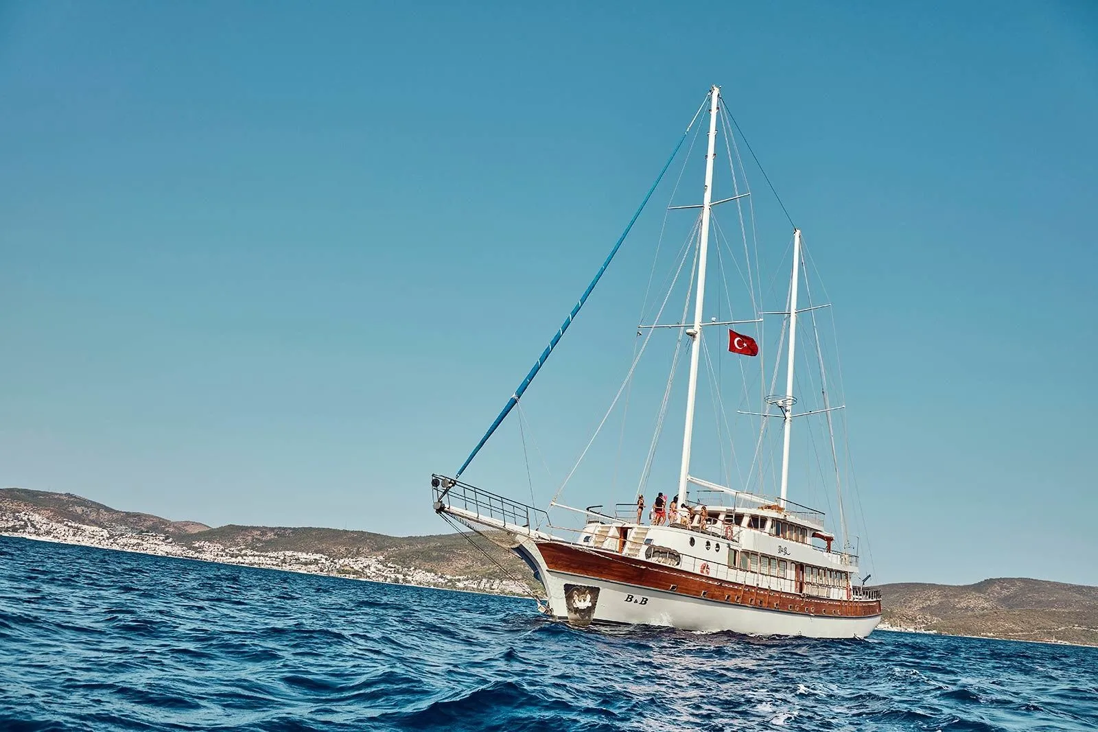 Bodrum 40m Kiralık 16 Kabinli Gulet - Fotoğraf 4