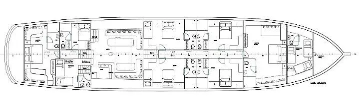 Bodrum Kiralık 40m Tekne - Fotoğraf 2