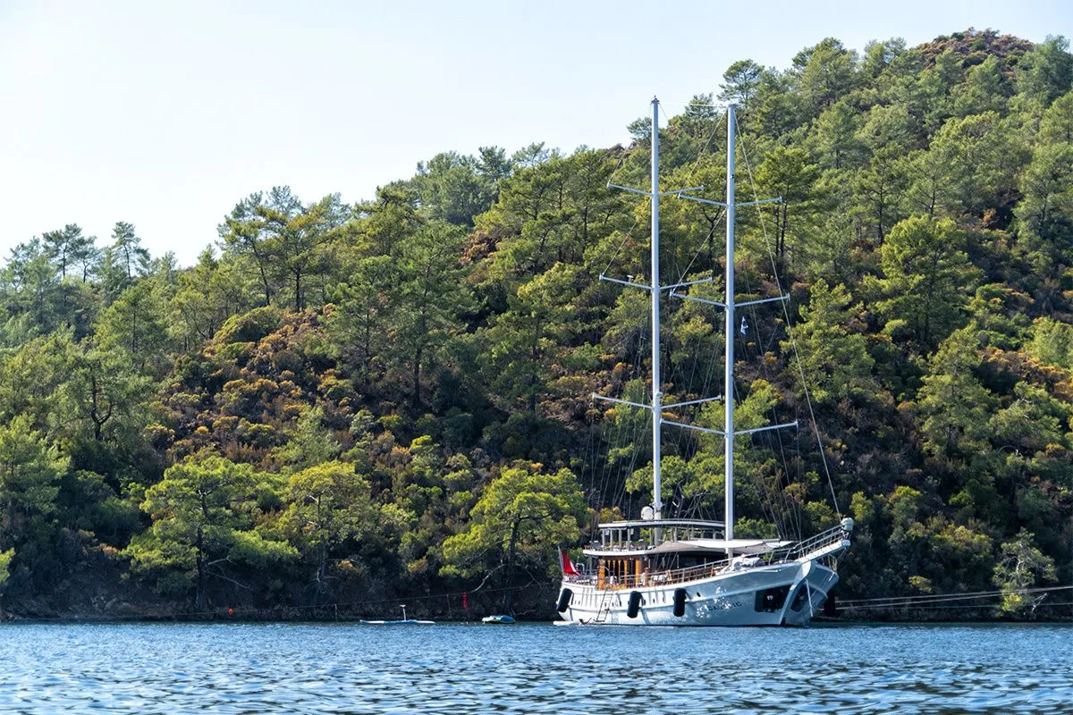 Bodrum Kiralık 40m Tekne - Fotoğraf 4