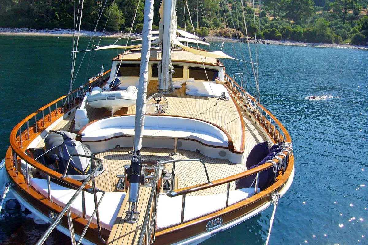 Bodrum 40m Kiralık Gulet - Fotoğraf 5