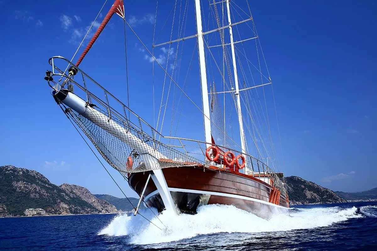 Marmaris 42m Kiralık 11 Kabinli Gulet - Fotoğraf 4