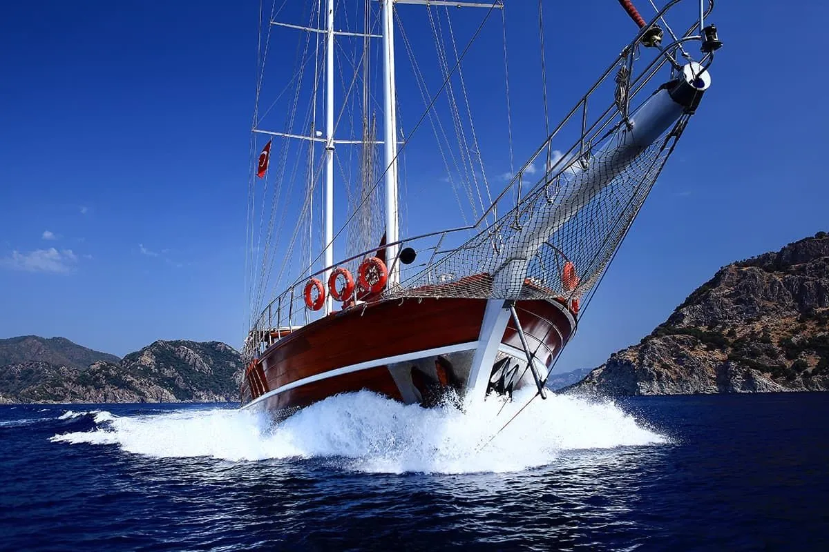 Marmaris 42m Kiralık 11 Kabinli Gulet - Fotoğraf 5