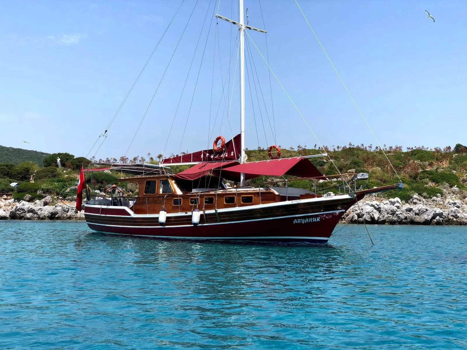Charter a 14m 3 Cabin Gulet in Fethiye - Fotoğraf 3