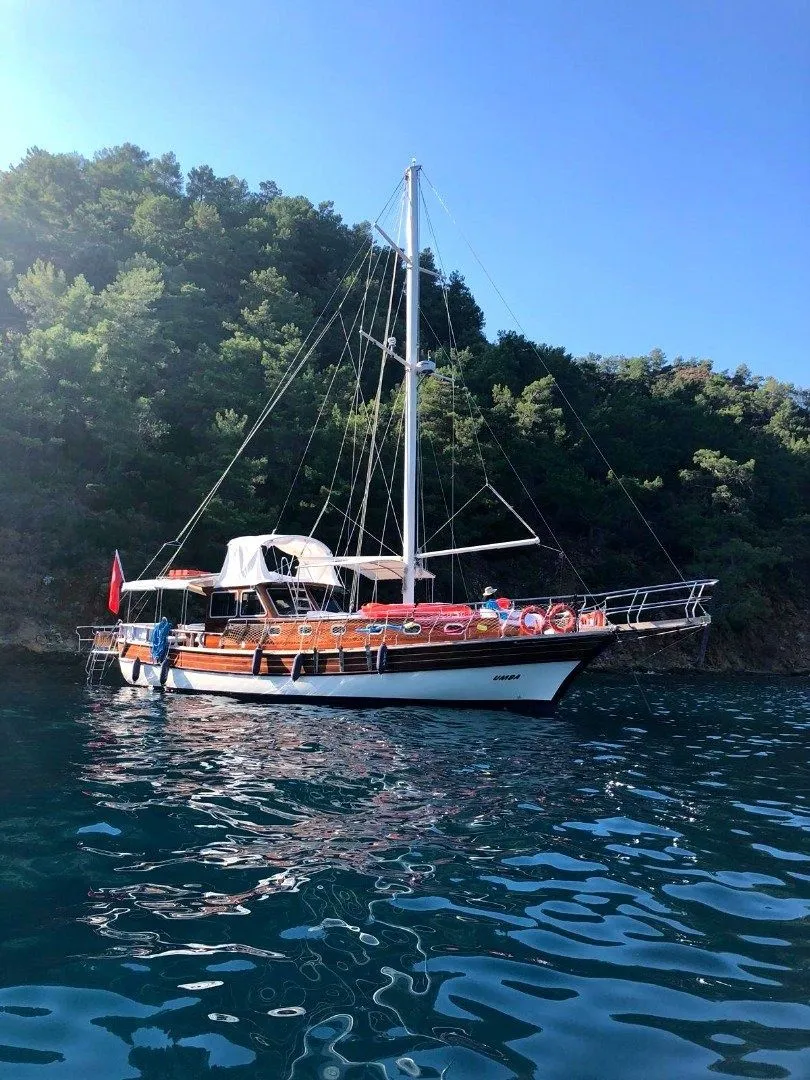 Göcek Kiralık 3 Kabinli 15m Gulet - Fotoğraf 2